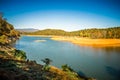 Great smoky mountains around bryson city and fontana lake Royalty Free Stock Photo