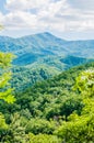 Great Smoky Mountains National Park near Gatlinburg, Tennessee. Royalty Free Stock Photo