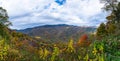 Great Smoky Mountains National Park, Tennessee, USA at the Newfound Pass Royalty Free Stock Photo