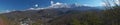 Great smoky mountains pano Royalty Free Stock Photo