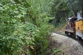 Great Smoky Mountains Railroad in Bryson City, North Carolina Royalty Free Stock Photo