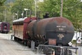 Great Smoky Mountains Railroad in Bryson City, North Carolina Royalty Free Stock Photo