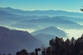 Great Smoky Mountains Sunrise Landscape cloud's uttarakhand india