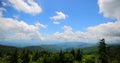 Great smoky mountains view. Day or morning timelapse.