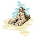 The Great Sphinx Royalty Free Stock Photo