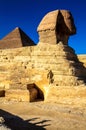 The Great Sphinx of Giza, Cairo, Egypt.