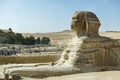 The Great Sphinx in Giza plateau near Cairo. Egypt Royalty Free Stock Photo