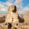 The Great Sphinx in Giza Royalty Free Stock Photo