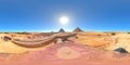 Sphinx and Pyramids Panorama 360 VR