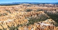 Great spires carved away by erosion