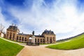 Great Stables and statue of Henri d`Orleans