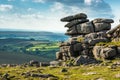 Great Staple Tor scenic Royalty Free Stock Photo