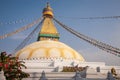 The Great Stupa, Boudhanath Royalty Free Stock Photo