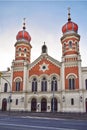 The Great synagogue, Pilsen, Czech republic Royalty Free Stock Photo