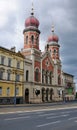 Great Synagogue of Plzen Royalty Free Stock Photo