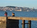 Lisbon view from Cacilhas, Setubal - Portugal