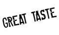 Great Taste rubber stamp