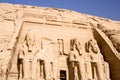 The Great Temple of Abu Simbel Royalty Free Stock Photo