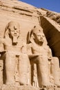 The Great Temple of Abu Simbel Royalty Free Stock Photo