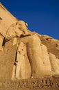 The Great Temple of Abu Simbel (Nubia, Egypt) Royalty Free Stock Photo