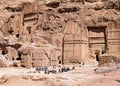 Great Temple, Petra, Jordan Royalty Free Stock Photo