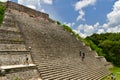 The Great Temple or the Great Pyramid at Uxmal, an ancient Maya city in Mexico