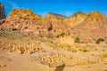 The great temple and Qasr al Bint at petra, Jordan