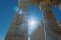 The great temple of vinesc, with its colossal columns and intricate hieroglyphs, is an iconic symbol of ancient egypt's archi