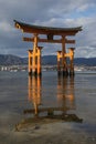 Great Torii isola Miyajima Japan