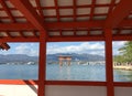 The great Torii in Miyajima island