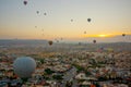 The great tourist attraction of Cappadocia - balloon flight. Cappadocia is known around the world as one of the best places to fly