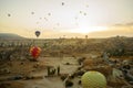 The great tourist attraction of Cappadocia - balloon flight. Cappadocia is known around the world as one of the best places to fly