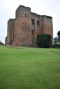 The Great Tower, part of the medieval Kenilworth Castle in Warwickshire, England Royalty Free Stock Photo