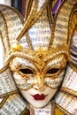 Great traditional venetian mask Royalty Free Stock Photo