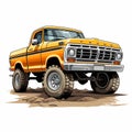 Great Truck Iconic Ride Royalty Free Stock Photo