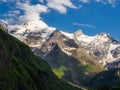 Great and unique views to the peaks of the Austrian Alps.