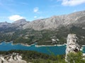 Great veiw of magestic mountains in Spain