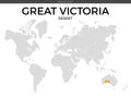 Great Victoria Desert Location Map