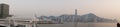 Great view of Hong Kong city. Panorama.