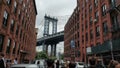 The great view of Manhattan Bridge