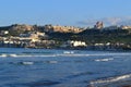 Great View from Mellieha Bay Malta Europe Royalty Free Stock Photo