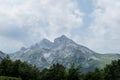 Great view of Mountain Komovi in Montenegro.