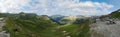 A great view from an observation point of the Grossglockner High Royalty Free Stock Photo