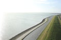 Great view from Plompe Toren in Koudekerke near the coast of the North Sea in the Netherlands