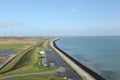 Great view from Plompe Toren in Koudekerke near the coast of the North Sea in the Netherlands