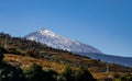 Great view to the mountain with Snow