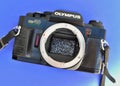 Vintage Olympus OM 40 camera body from the 80`s