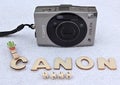 Vintage Canon Ixus Z-70 compact camera