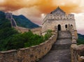 The Great Wall of China Royalty Free Stock Photo