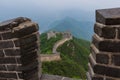 Great Wall of China at Badaling - Beijing Royalty Free Stock Photo